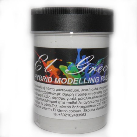 Πάστα διαμόρφωσης Λευκή 100ml για Stencil El Greco